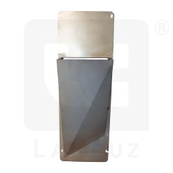 356234GX - Left sheet metal for lower enclosure G60. Stainless steel