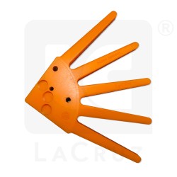 INTAPO54A - Spare part for vineyard finger weeder - Ø 54 cm - orange type